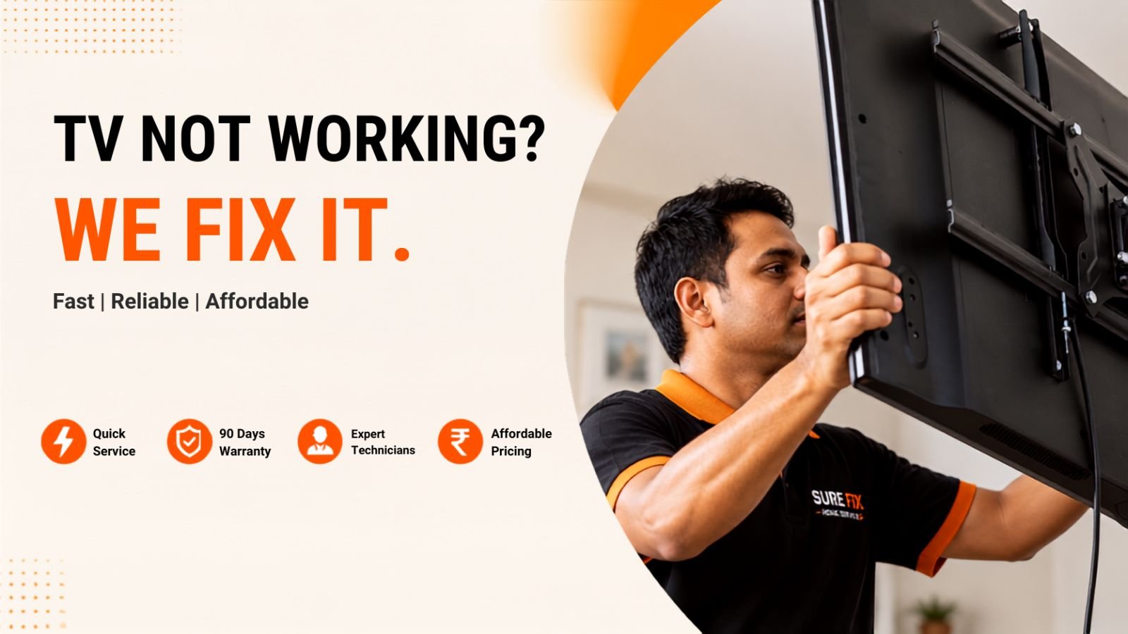 Television repair service